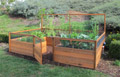 8'x12' Cedar Complete Vegetable Garden Kit